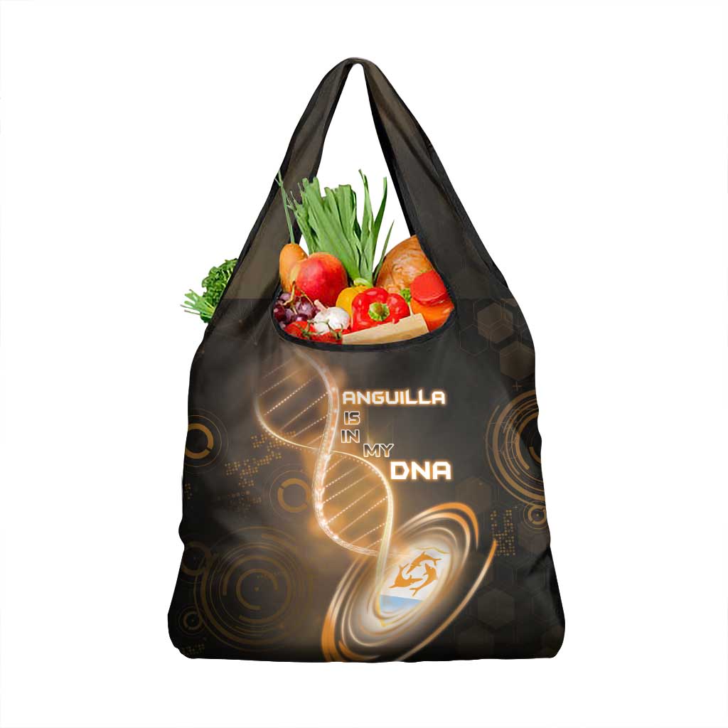 Anguilla Is In My DNA Grocery Bag - Wonder Print Shop