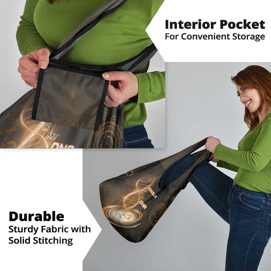 Anguilla Is In My DNA Grocery Bag - Wonder Print Shop