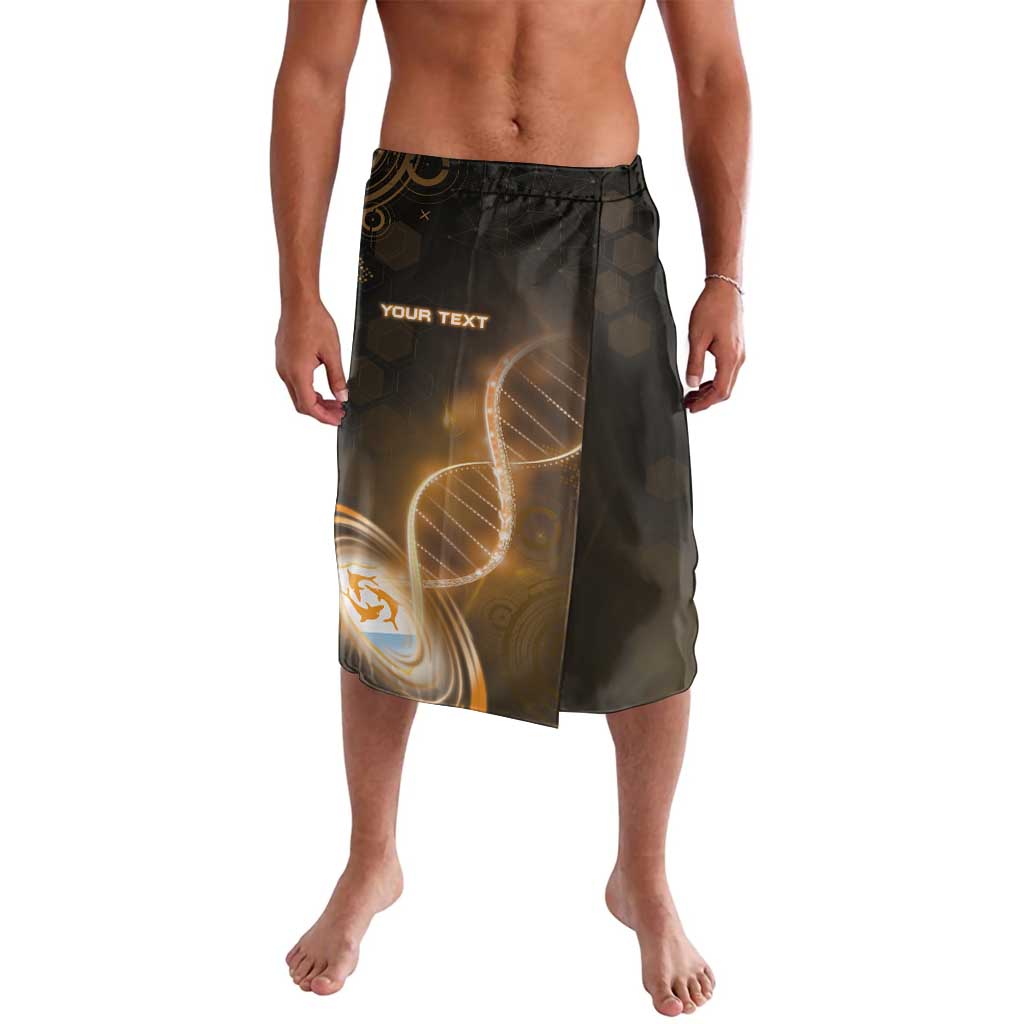 Personalized Anguilla Is In My DNA Lavalava - Wonder Print Shop