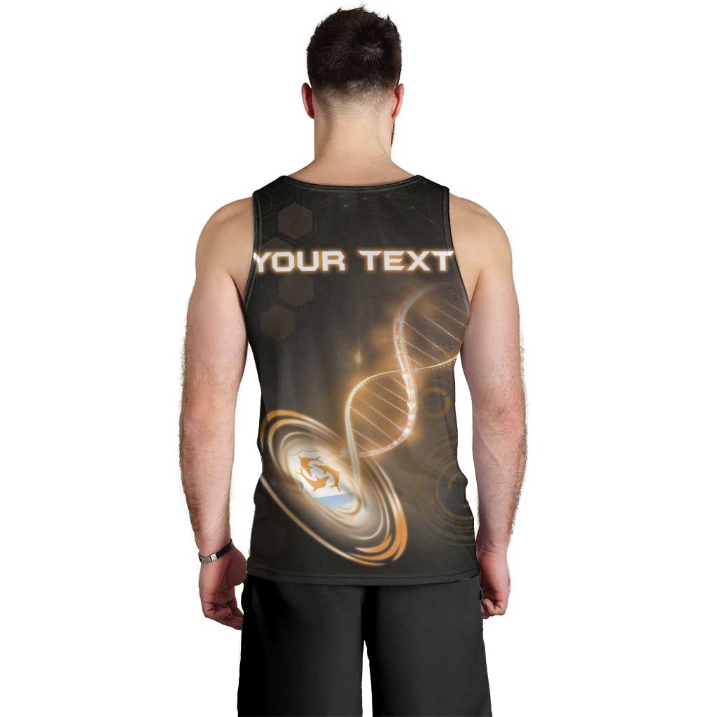 Personalized Anguilla Is In My DNA Men Tank Top - Wonder Print Shop