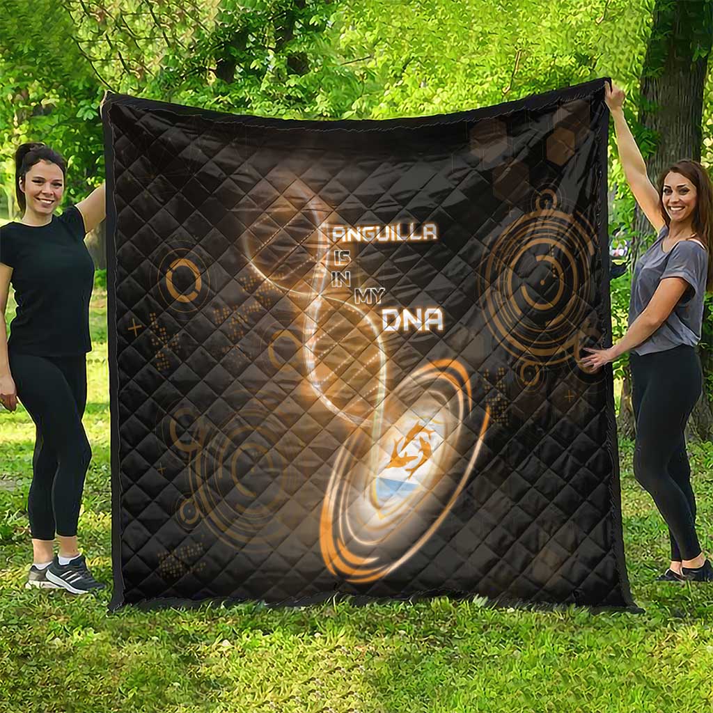 Anguilla Is In My DNA Quilt - Wonder Print Shop