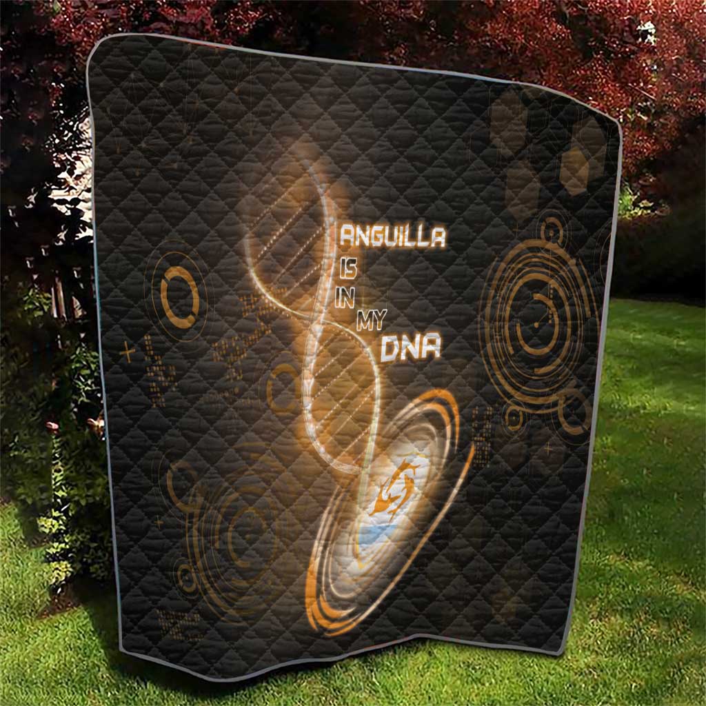 Anguilla Is In My DNA Quilt - Wonder Print Shop