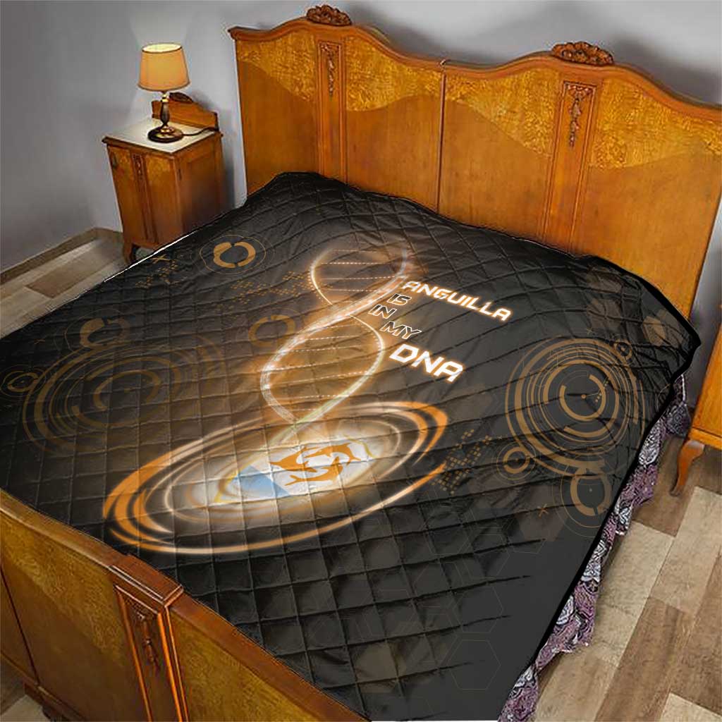 Anguilla Is In My DNA Quilt - Wonder Print Shop