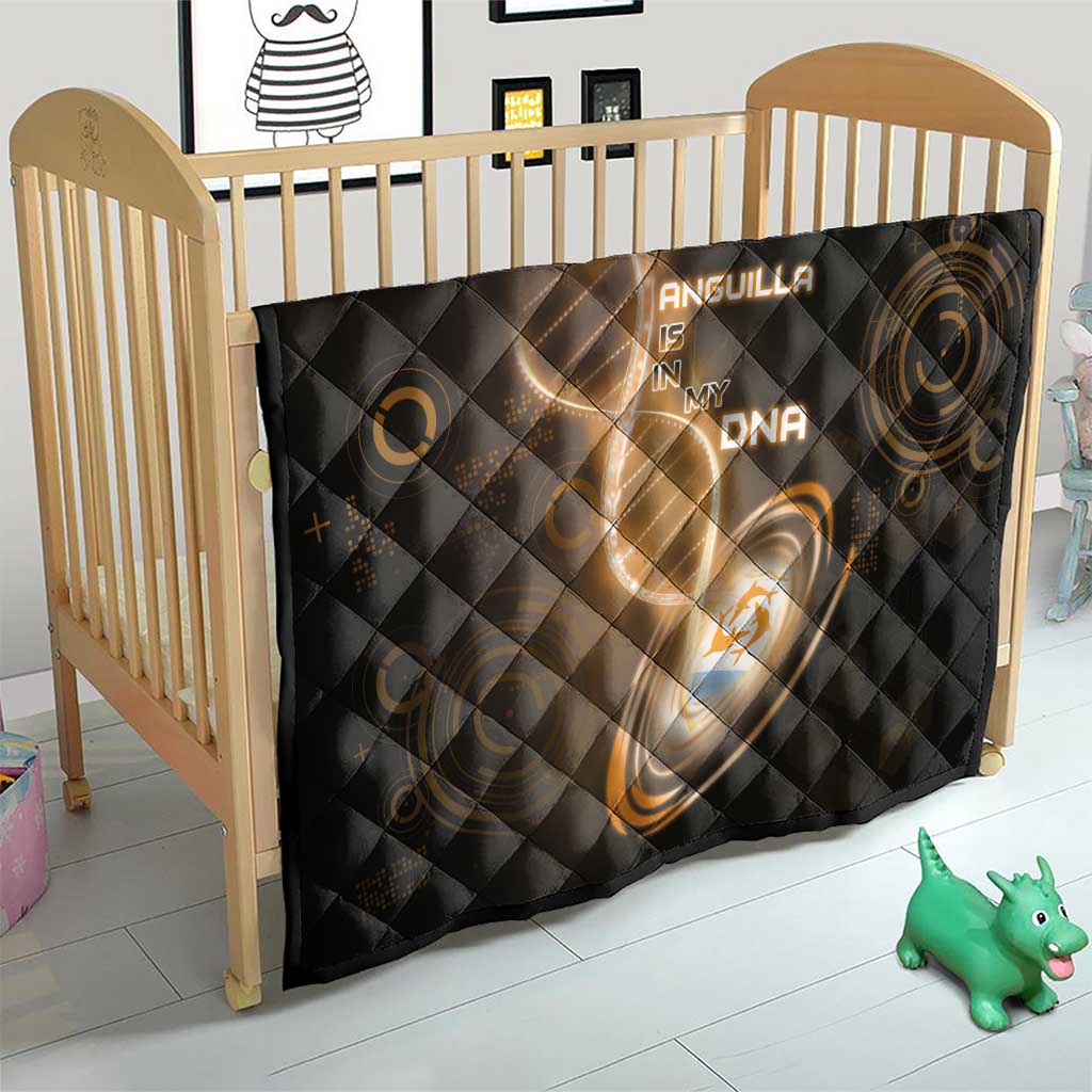 Anguilla Is In My DNA Quilt - Wonder Print Shop