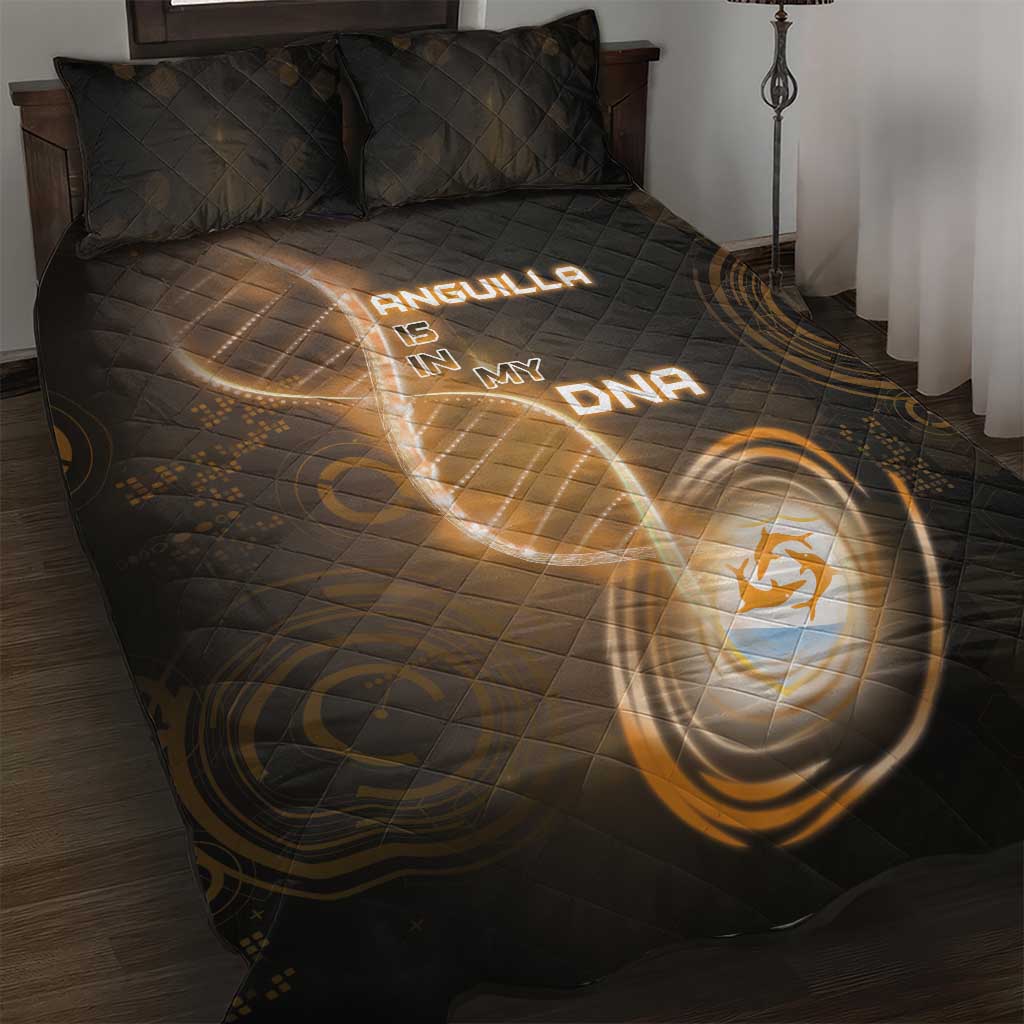 Anguilla Is In My DNA Quilt Bed Set - Wonder Print Shop