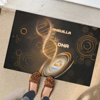 Anguilla Is In My DNA Rubber Doormat - Wonder Print Shop