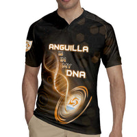 Personalized Anguilla Is In My DNA Rugby Jersey - Wonder Print Shop