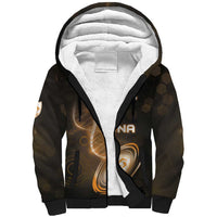 Personalized Anguilla Is In My DNA Sherpa Hoodie - Wonder Print Shop