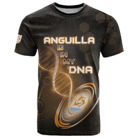 Personalized Anguilla Is In My DNA T Shirt - Wonder Print Shop