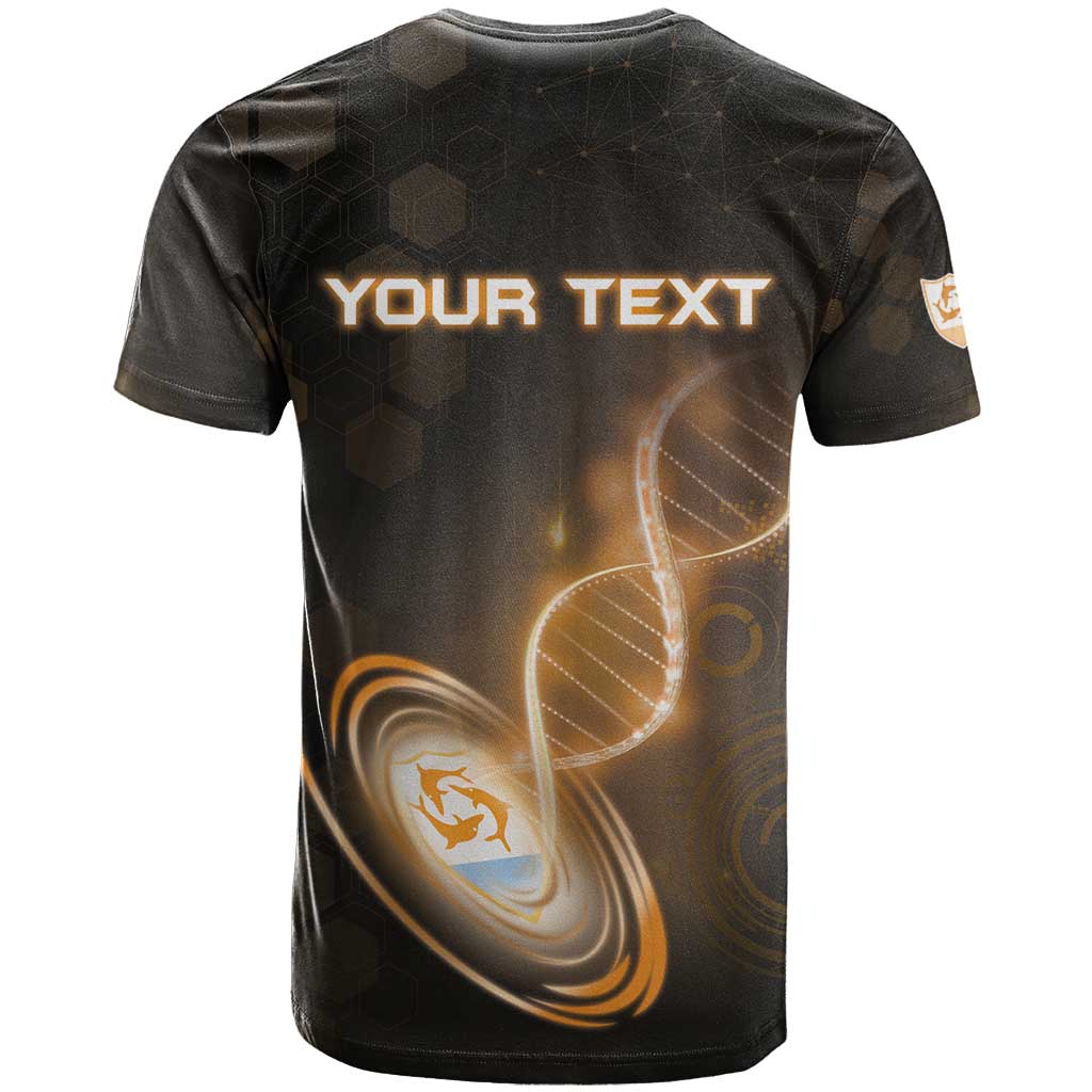 Personalized Anguilla Is In My DNA T Shirt - Wonder Print Shop