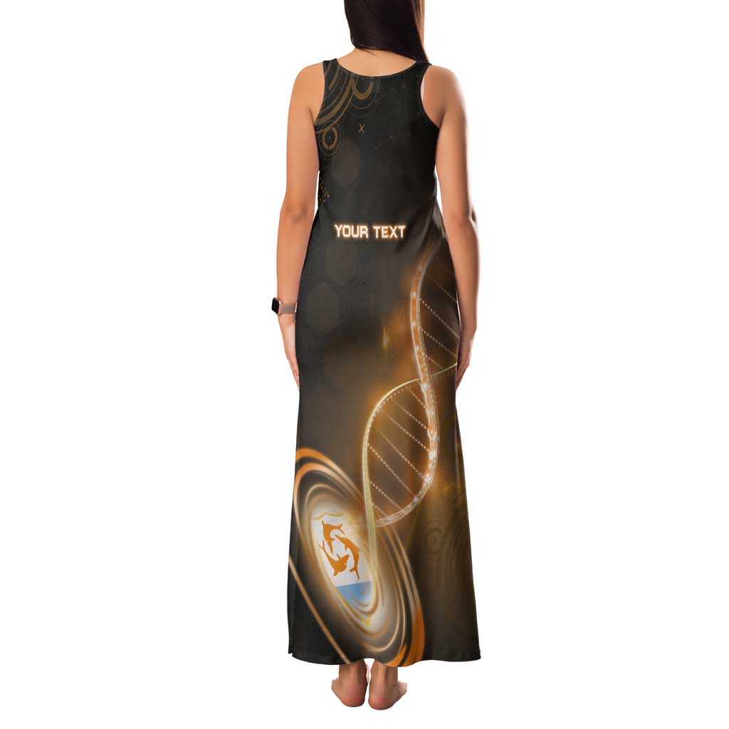 Personalized Anguilla Is In My DNA Tank Maxi Dress - Wonder Print Shop
