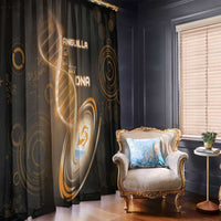 Anguilla Is In My DNA Window Curtain - Wonder Print Shop