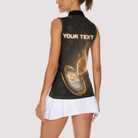 Personalized Anguilla Is In My DNA Women Sleeveless Polo Shirt - Wonder Print Shop