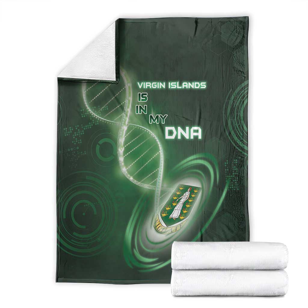 The British Virgin Islands Is In My DNA Blanket - Wonder Print Shop