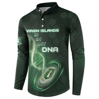 Personalized The British Virgin Islands Is In My DNA Button Sweatshirt - Wonder Print Shop
