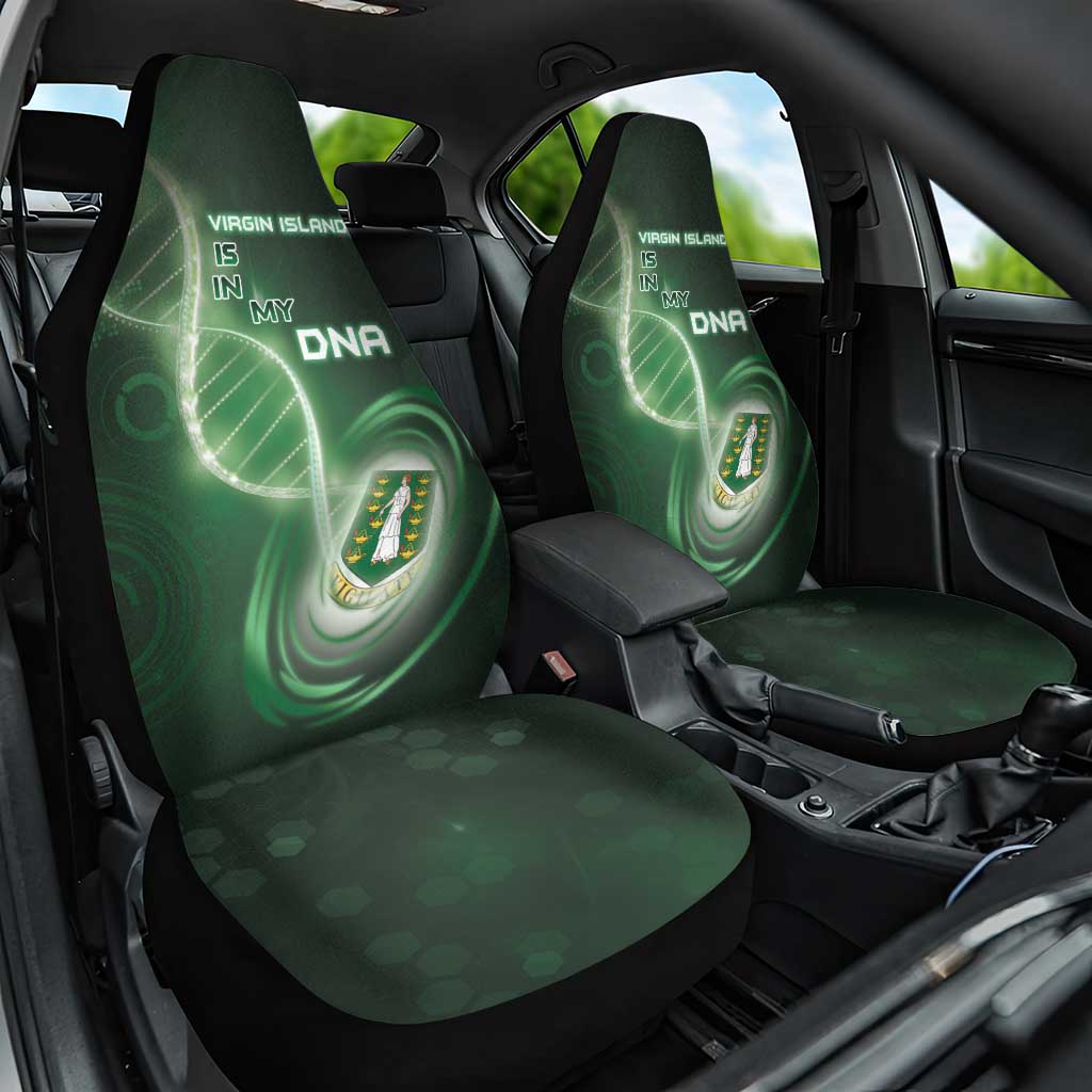 The British Virgin Islands Is In My DNA Car Seat Cover - Wonder Print Shop
