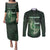 Personalized The British Virgin Islands Is In My DNA Couples Matching Puletasi and Long Sleeve Button Shirt - Wonder Print Shop