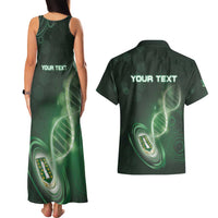 Personalized The British Virgin Islands Is In My DNA Couples Matching Tank Maxi Dress and Hawaiian Shirt - Wonder Print Shop