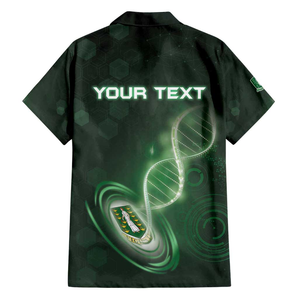 Personalized The British Virgin Islands Is In My DNA Family Matching Long Sleeve Bodycon Dress and Hawaiian Shirt - Wonder Print Shop