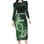 Personalized The British Virgin Islands Is In My DNA Family Matching Long Sleeve Bodycon Dress and Hawaiian Shirt - Wonder Print Shop