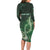 Personalized The British Virgin Islands Is In My DNA Family Matching Long Sleeve Bodycon Dress and Hawaiian Shirt - Wonder Print Shop