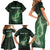 Personalized The British Virgin Islands Is In My DNA Family Matching Short Sleeve Bodycon Dress and Hawaiian Shirt - Wonder Print Shop