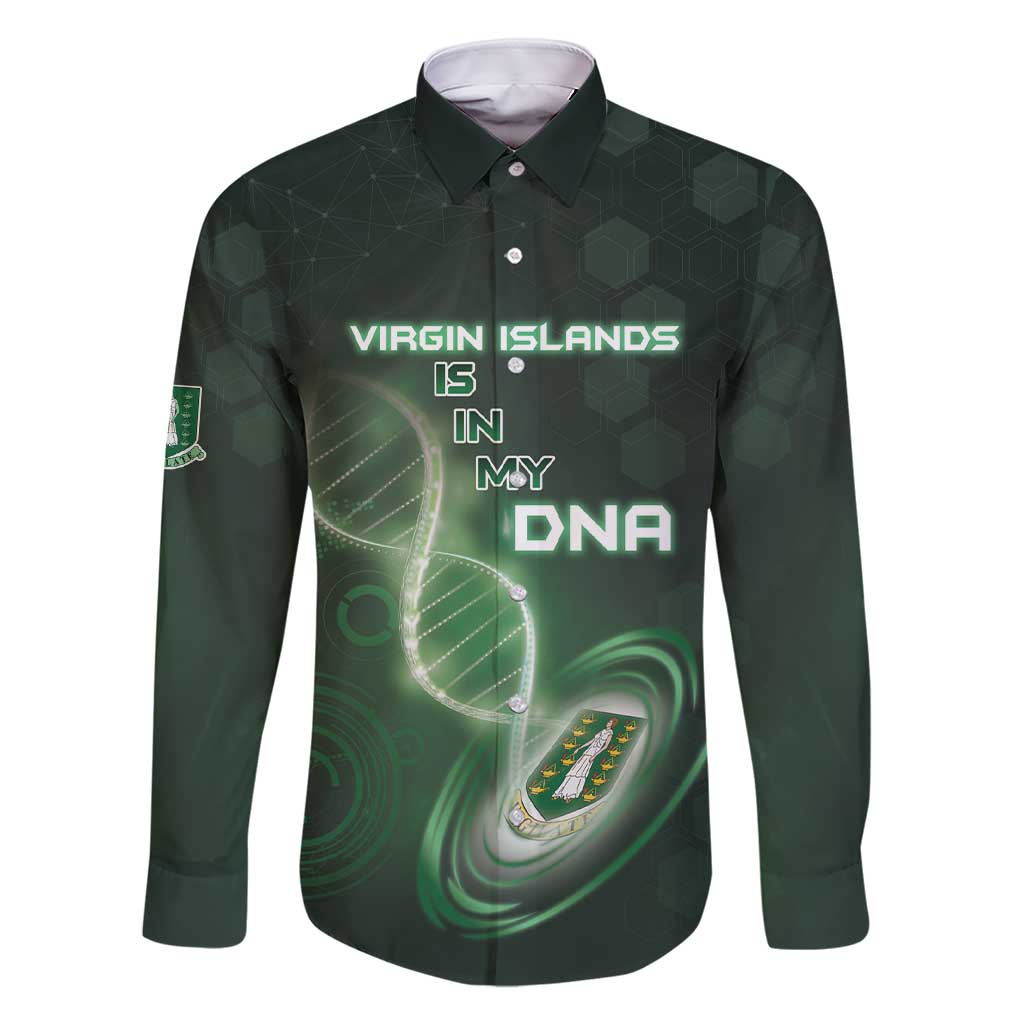 Personalized The British Virgin Islands Is In My DNA Family Matching Short Sleeve Bodycon Dress and Hawaiian Shirt - Wonder Print Shop