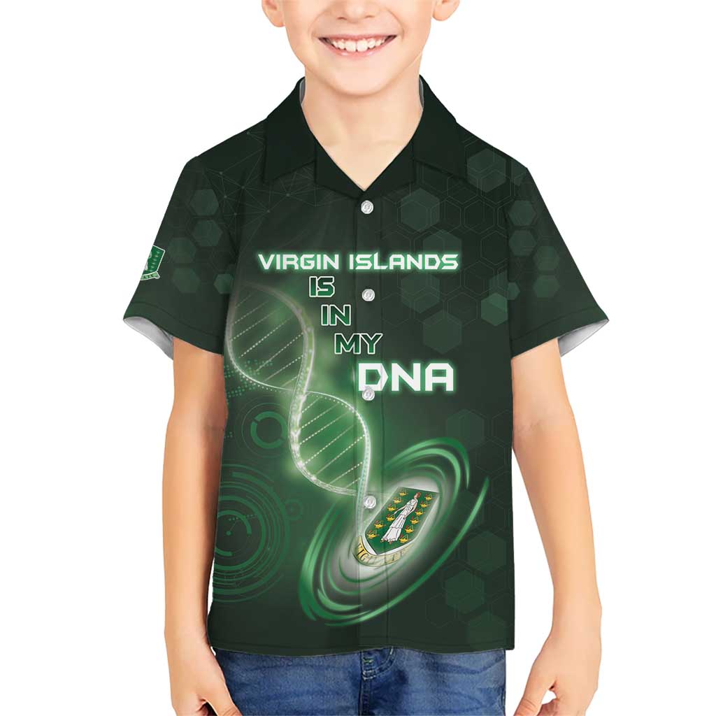 Personalized The British Virgin Islands Is In My DNA Hawaiian Shirt - Wonder Print Shop