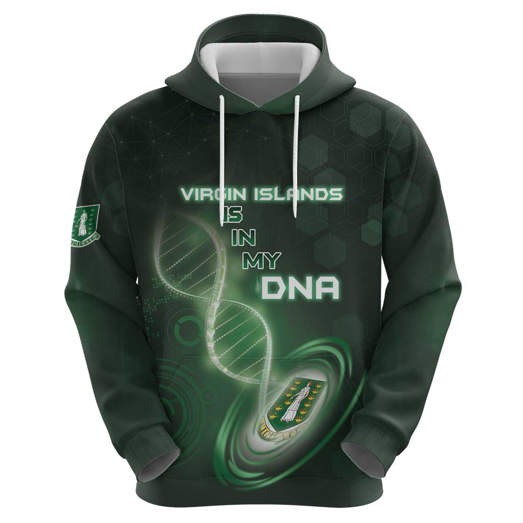 Personalized The British Virgin Islands Is In My DNA Hoodie - Wonder Print Shop