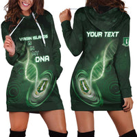 Personalized The British Virgin Islands Is In My DNA Hoodie Dress - Wonder Print Shop