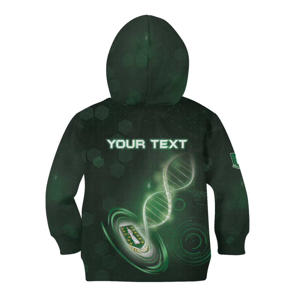 Personalized The British Virgin Islands Is In My DNA Kid Hoodie - Wonder Print Shop