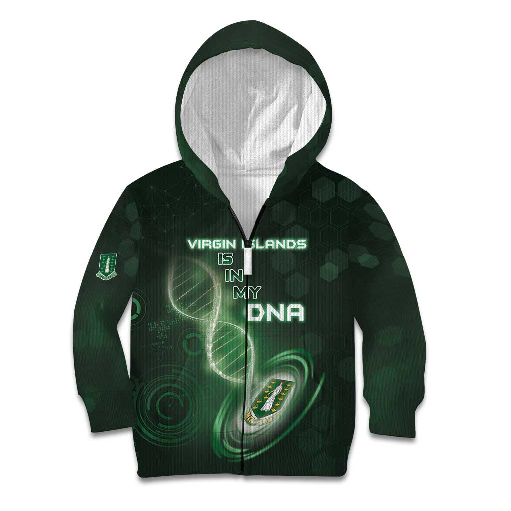 Personalized The British Virgin Islands Is In My DNA Kid Hoodie - Wonder Print Shop