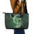 The British Virgin Islands Is In My DNA Leather Tote Bag - Wonder Print Shop