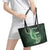 The British Virgin Islands Is In My DNA Leather Tote Bag - Wonder Print Shop