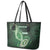 The British Virgin Islands Is In My DNA Leather Tote Bag - Wonder Print Shop