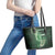 The British Virgin Islands Is In My DNA Leather Tote Bag - Wonder Print Shop