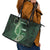 The British Virgin Islands Is In My DNA Leather Tote Bag - Wonder Print Shop
