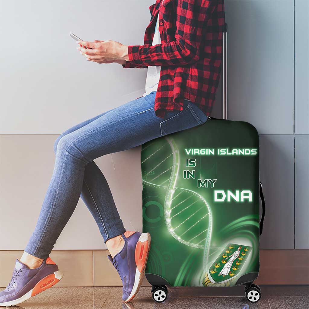 The British Virgin Islands Is In My DNA Luggage Cover - Wonder Print Shop