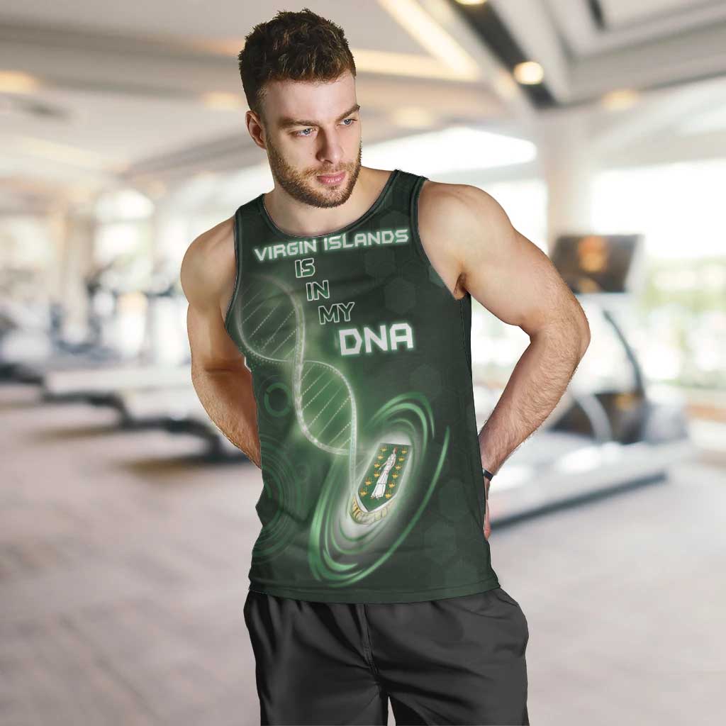 Personalized The British Virgin Islands Is In My DNA Men Tank Top - Wonder Print Shop