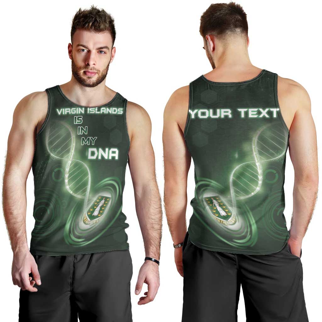 Personalized The British Virgin Islands Is In My DNA Men Tank Top - Wonder Print Shop