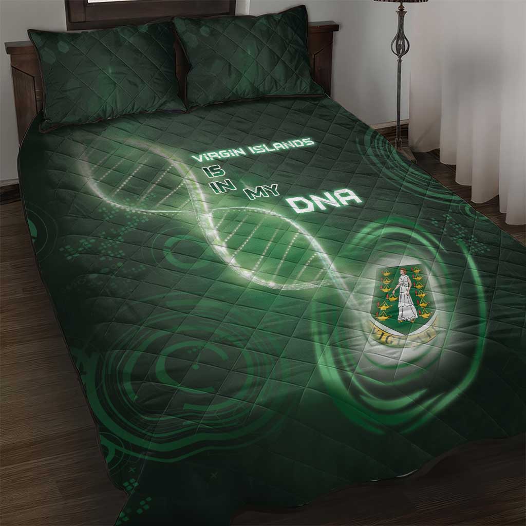 The British Virgin Islands Is In My DNA Quilt Bed Set - Wonder Print Shop