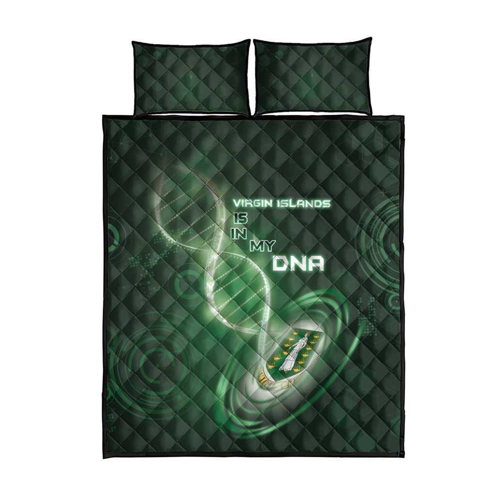 The British Virgin Islands Is In My DNA Quilt Bed Set - Wonder Print Shop