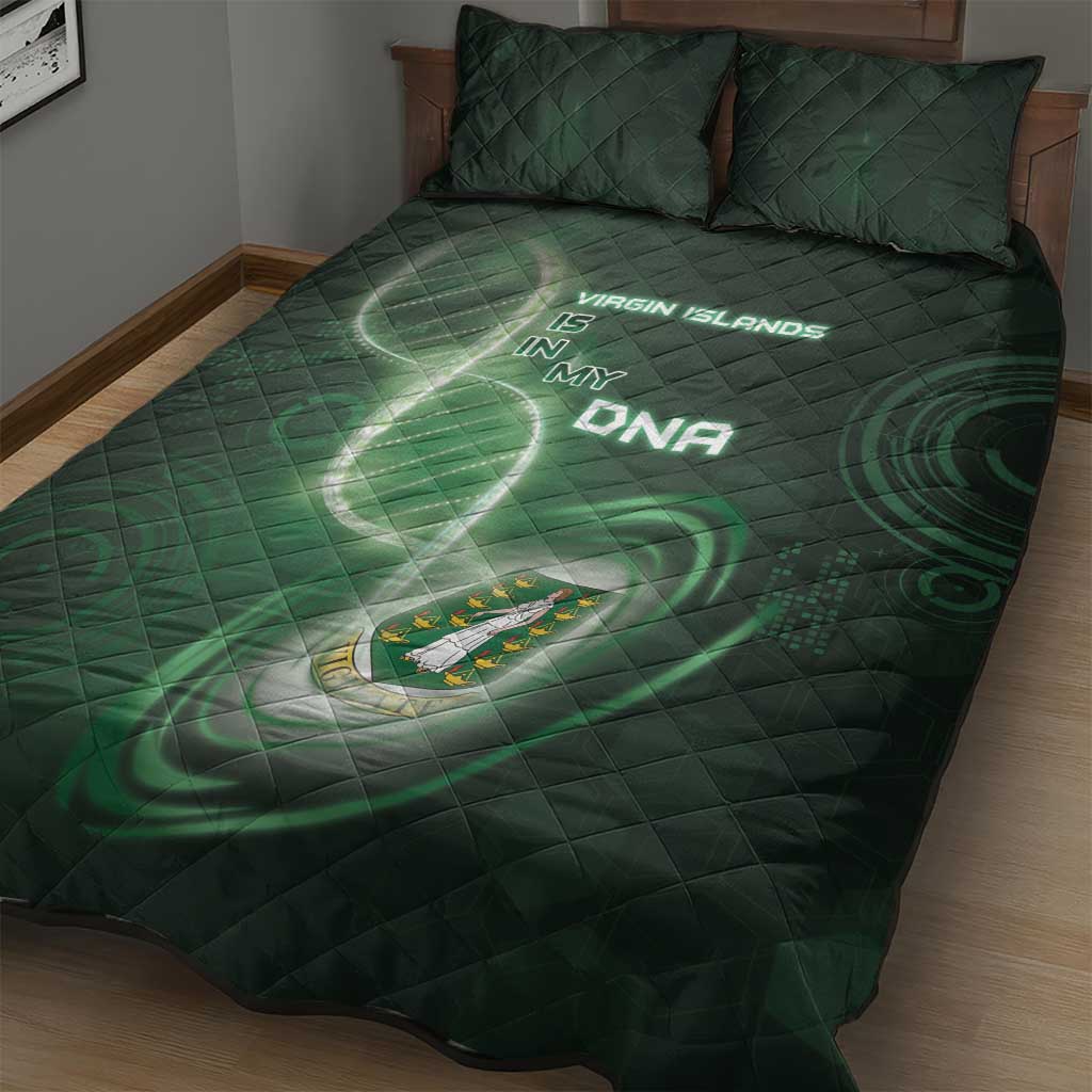The British Virgin Islands Is In My DNA Quilt Bed Set - Wonder Print Shop