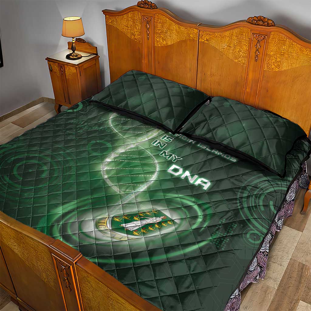 The British Virgin Islands Is In My DNA Quilt Bed Set - Wonder Print Shop