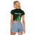 Personalized The British Virgin Islands Is In My DNA Raglan Cropped T Shirt - Wonder Print Shop