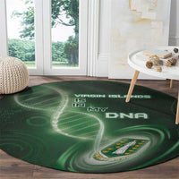 The British Virgin Islands Is In My DNA Round Carpet - Wonder Print Shop