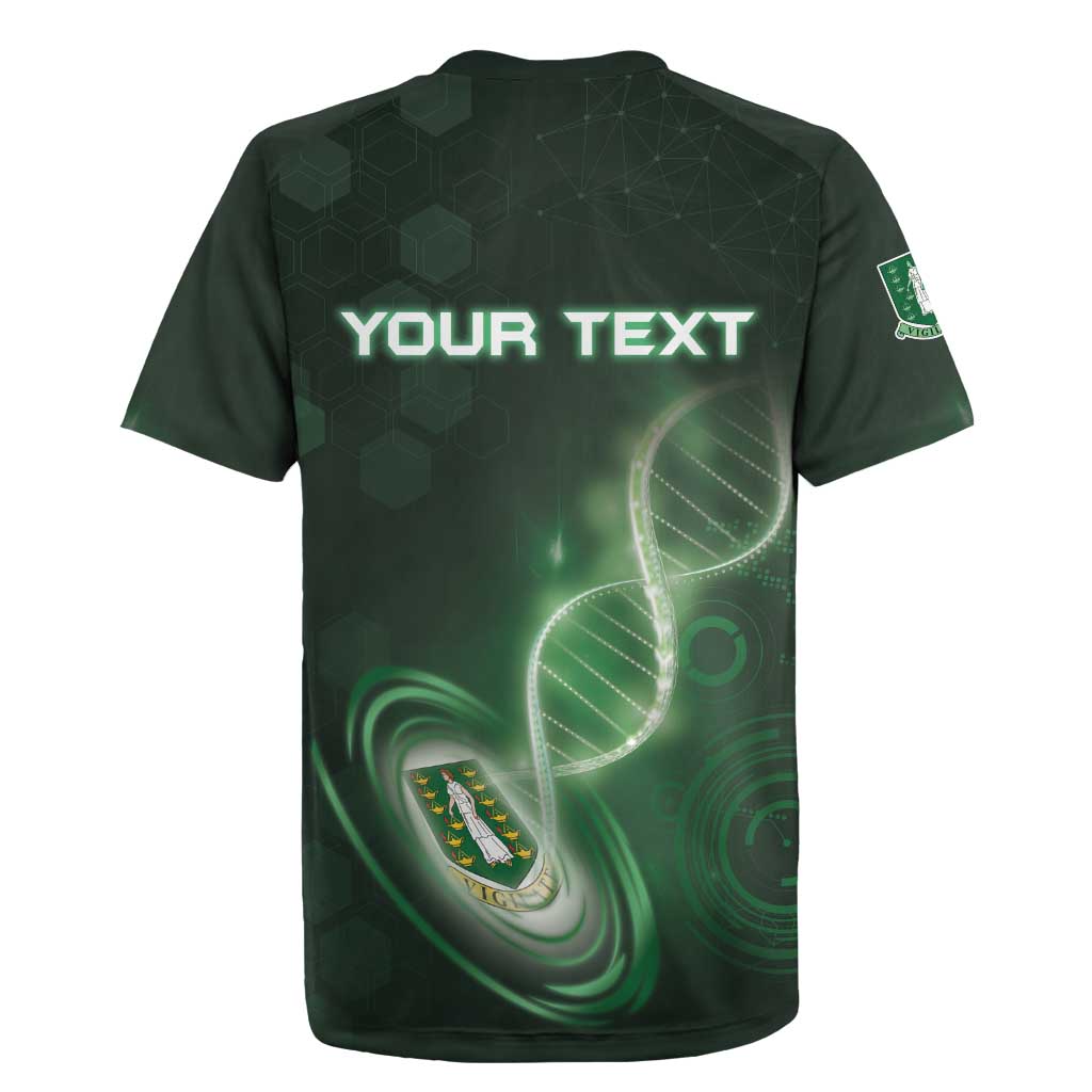 Personalized The British Virgin Islands Is In My DNA Rugby Jersey - Wonder Print Shop