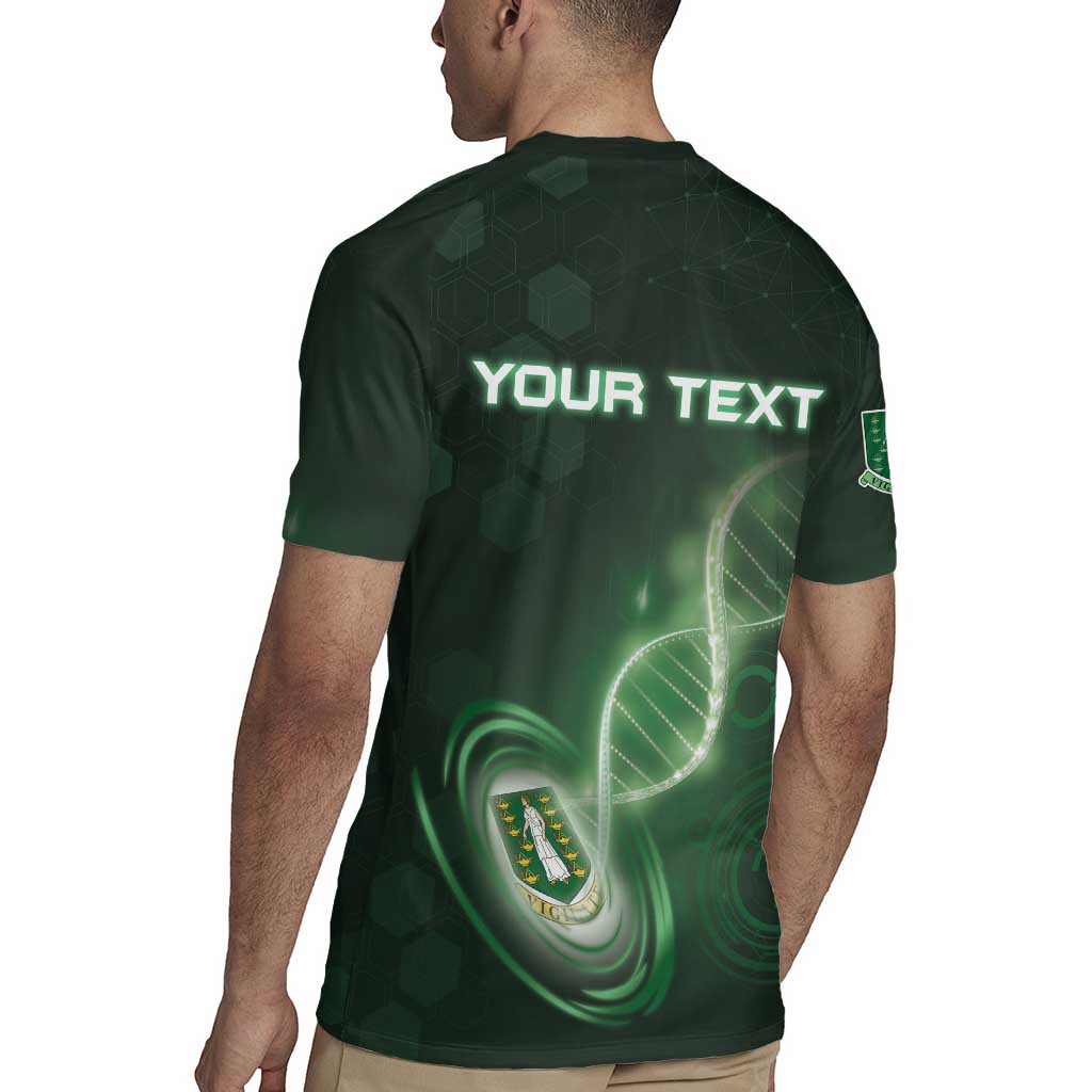 Personalized The British Virgin Islands Is In My DNA Rugby Jersey - Wonder Print Shop