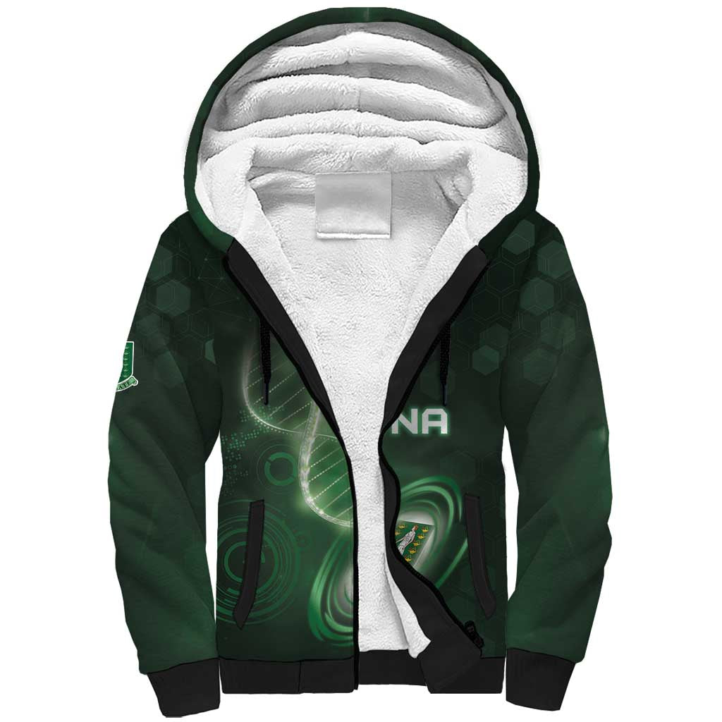 Personalized The British Virgin Islands Is In My DNA Sherpa Hoodie - Wonder Print Shop
