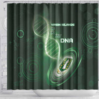 The British Virgin Islands Is In My DNA Shower Curtain - Wonder Print Shop